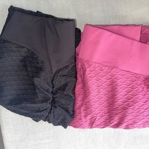 Viral tiktok bootyscrunch leggings BUNDLE